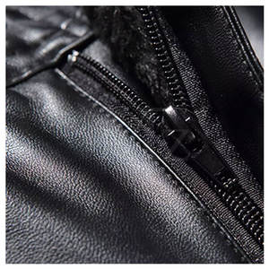 กางเกงหนังแท้สำหรับผู้ชายกางเกงลำลองหนังแท้รุ่นใหม่ล่าสุด - Product Image 5