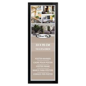Cadre d'affiche noir de style moderne 33 x 95 cm pour utilisation murale - Product Image 2