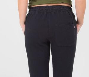 กางเกงกันเหงื่อสำหรับผู้หญิงเสื้อผ้ากันเหงื่อสีดำแบบมีเชือกผูกสำหรับเด็กผู้หญิงกางเกงกันเหงื่อออกแบบได้ตามต้องการสำหรับฤดูหนาว - Product Image 5