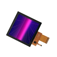 Layar tampilan Guangdong 3.95 inci OEM tampilan persegi 480RGB x 480 tft lcd Tampilan modul untuk produk elektronik konsumen