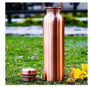 Copper <b>Water</b> <b>Bottle</b> Design Printed <b>Water</b> <b>Bottle</b> Personalized Handmade Gift Handmade Indian Product - Product Image 4