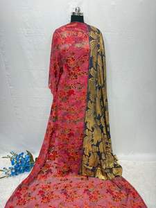 Robe Dashiki Classique pour Femme, Manches Longues, Broderie Florale Parfumée, Respirante, pour l'Été, l'Automne et l'Hiver, Couleur Violet - Product Image 3