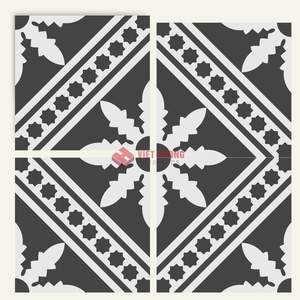 Les carreaux de ciment 200x200mm apportent un savoir-faire authentique d'encaustique au design contemporain. - Product Image 1