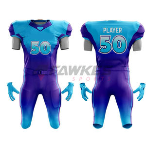 ปรับแต่งชุดอเมริกันฟุตบอลชายชุดระเหิดพร้อมพิมพ์โลโก้ชุดอเมริกันฟุตบอล - Product Image 1