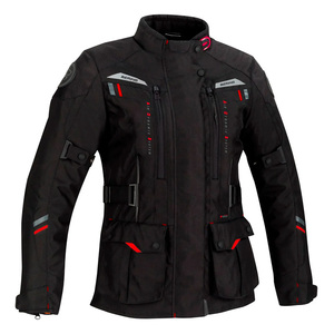 Giacca da Moto Bering Darko per Donna - Tuta Protettiva Impermeabile e Antivento per Corse, Taglie XL e XXXL - Product Image 1