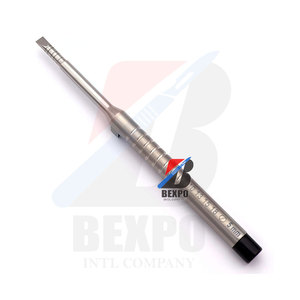Fuente de alimentación manual, cincel de cresta de 5mm, implante periodontal Dental, instrumentos manuales para dividir y limpiar huesos y rellenar dientes - Product Image 1