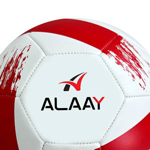 Alaay Ballon de football personnalisé taille 5 Fabrication professionnelle Ballon de football en cuir TPU souple cousu à la machine pour l'entraînement sportif - Product Image 6