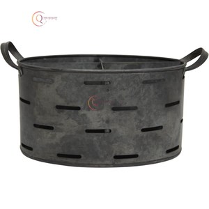 Luxueux noir ferme Style Caddy outil à la main créatif galvanisé support de rangement plus grande qualité pour la maison et l'hôtel décor - Product Image 1