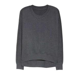 Por encargo de las mujeres sudadera de peso pesado de algodón de cuello redondo Casual Streetwear al por mayor - Product Image 1