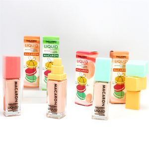 TAILAIMEI – base de maquillage liquide personnalisée, Macaron végétalien Mattify, couverture complète, pour le <span class=keywords><strong>visage</strong></span>, respirant, hydratant, mat - Product Image 6