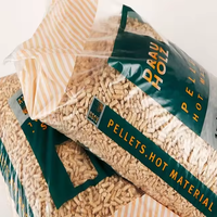 Granulés de bois de chauffage de pin et de sapin 6mm 8mm 15 Kg Europe, certifiés DIN EN Plus A1, pour poêles à granulés