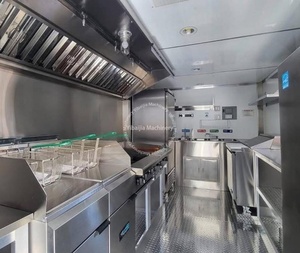 Remolques de comida de 14 pies, equipo de servicio completamente comercial, tienda de helados de cocina, cabina de comida, remolque de café, camión de comida móvil - Product Image 4