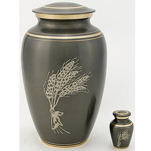 Urna de cremación de diseño antiguo de latón, cenizas humanos, urna de cremación de diseño moderno, cenizas funerarias, la más vendida, calidad prémium - Product Image 1