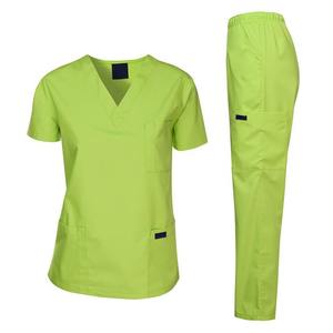 Uniformes de Enfermería de moda de alta calidad para mujer, uniformes de hospital de nuevo diseño, conjuntos de uniformes de Enfermería Médica de punto - Product Image 4