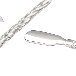 Removedor de esmalte de uñas eléctrico, escofina para pies y piedra, empujador de cutículas de uñas, herramienta de cuidado de uñas portátil profesional de acero inoxidable - Product Image 4