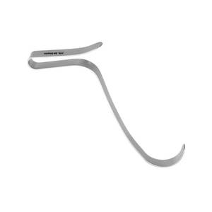 Retracteur à rabat Freeman, instrument chirurgical incurvé en acier inoxydable pour une chirurgie plastique et reconstructive durable et précise - Product Image 5