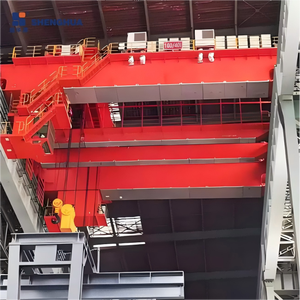 رافعة علوية مزدوجة العارضة QDY بحمولة 32/5 طن وطول 20 متر، فئة عمل A7/A8، معتمدة من CE وISO، مع محرك لصناعة الصلب والصب الثقيل - Product Image 2