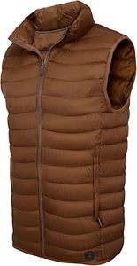 Venta Directa de Fábrica, Chaleco Acolchado con Cremallera Personalizable, Transpirable, de Alta Calidad, Informal, para Hombre, para Invierno, 100% - Product Image 6