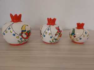 DAFNI <b>Christmas</b> Pomegranate Decorative Ornaments Handmade Plastic Embossed Promotional <b>Novelty</b> <b>Gift</b> Set Model 785 From Istanbul - Product Image 3