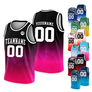 Camisetas de baloncesto Premium OEM, camisetas de baloncesto para jóvenes personalizadas, de secado rápido, transpirables, hechas a medida - Product Image 1