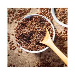 เมล็ดแฟลกซ์สีน้ำตาลดิบสำหรับใช้ในอาหาร - Product Image 2