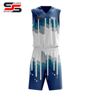 Venta al por mayor 2024 uniforme de baloncesto de alta calidad hecho a medida en la escuela secundaria descuento personalizado mejor calidad camisetas de baloncesto - Product Image 5