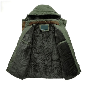 Wholesale Men's <b>Padded</b> Parka <b>Jacket</b> <b>Waterproof</b> Winter Super Quality Men's Parka <b>Jacket</b> - Product Image 3
