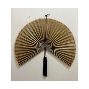 Fan pliant en bambou Handfan en bambou faveur de fête de mariage Handfan en bambou Eco Friendly Handmade Decorative Folding Fan Souvenir - Product Image 6