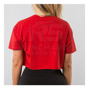 Top Corto de Verano para Mujer, Corte Regular Informal, Camiseta de Alta Calidad, Tejido Ecológico, Transpirable, Elegante, para Uso Diario - Product Image 3