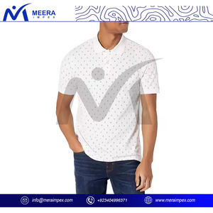 Polo à manches courtes en coton pour homme, coupe ajustée, décontracté, respirant, tendance, streetwear, nouvelle collection 2025 - Product Image 3