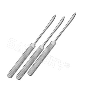 Couteau à os plat en acier inoxydable pour ostéotomie de la rotule et de l'ischiofemur, fabriqué avec de l'acier AISI 420 - Product Image 5