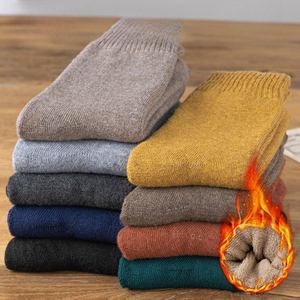Plain Lined Crew Design Style High Quality Factory Spandex/Nylon Multiple <b>Colour</b> Men's Comfortable Breathable Eco-Friendly <b>Socks</b> - Product Image 3
