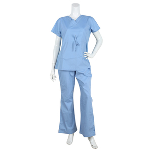 Conjunto de Uniformes Médicos para Técnicos de Farmacia, Algodón y Lona, Unisex, Uso Hospitalario, con Detección de Agujas, para Farmacéuticos y Personal Médico - Product Image 6