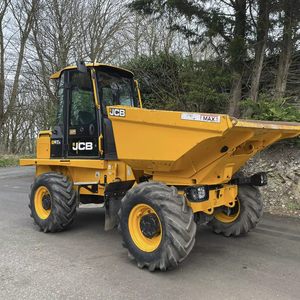 JCB 6T-2 (6ST-2S5) Camion benne articulé de chantier de 6 tonnes avec cabine – Diesel, tout-terrain, cabine ROPS/FOPS, 4x4 - Product Image 1