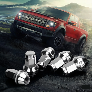 น็อตล้อเหล็กแบบชิ้นเดียว Vypart OEM 14x2 สำหรับ F150 ปี 2000-2014 พร้อมสลักล้อเหล็ก - Product Image 4