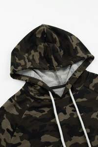 Mode femmes hiver Streetwear survêtement à capuche à manches longues haut et pantalon ensemble pour la course à pied entraînement Yoga vente en gros - Product Image 2