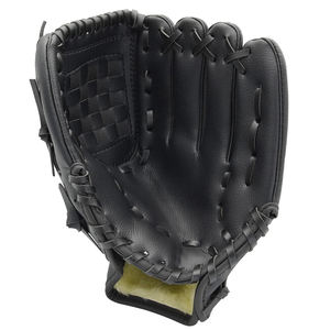Couleur noire bon vendeur plus récent pour les enfants jeunes adultes formation et débutant Softball mitaine receveur droitier gants de Baseball - Product Image 1
