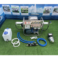 Système de dessalement d'eau de mer RO 200-1000 LPD avec équipement de purification à réglage de vitesse pour bateau