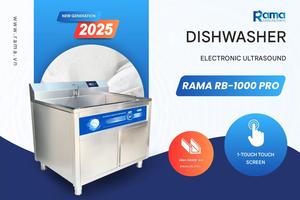 เครื่องล้างจานอัลตราโซนิกเชิงพาณิชย์ RB-1000 Pro สำหรับการทำความสะอาดอย่างรวดเร็วและล้างจานในครัวขนาดใหญ่ - Product Image 6