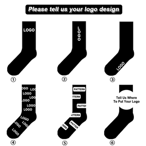 OEM Design Men Women Casual Cotton Custom Crew Unisex <b>Sock</b> Customize <b>Socks</b> with logo - Product Image 4