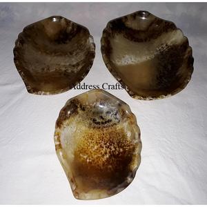 Cadeau personnalisé bols en résine en forme de mangue bols à collations créatifs pour la maison hôtel restaurant bols à fruits secs et noix dernière conception - Product Image 1