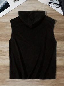 Camisetas sin mangas con capucha para hombre, chaleco deportivo de moda, ajustado, para gimnasio, culturismo, ropa urbana, entrenamiento - Product Image 6