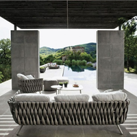 Canapé d'angle moderne et minimaliste avec coussins amovibles, structure en bois massif, tissu en lin écologique, convertible, OEM/ODM disponible