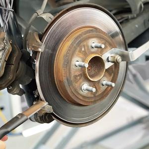 Allsupply ไต้หวันเครื่องมือสำหรับยานพาหนะ, อุปกรณ์สำหรับซ่อมรถยนต์ดิสก์เบรกเครื่องมือกำจัดสนิม - Product Image 3