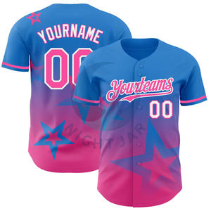 Maillot de baseball en polyester personnalisé de haute qualité Nouveau style uniforme avec coupe régulière et ensembles cousus par le haut Prix - Product Image 4