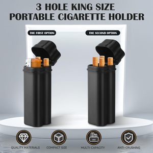 2 in 1 piccolo portasigarette portatile con accendino stampa Logo personalizzabile accessori per fumatori comoda scatola di immagazzinaggio - Product Image 5