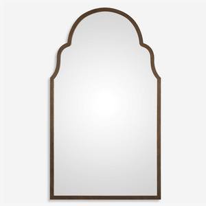 Modern Classic Design <b>Arched</b> Wall Mirror Metal <b>Frame</b> for Bathroom Living Room Hotel Hallway Decor - Product Image 1