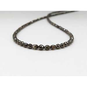 Perles de diamant naturel de qualité AAA+ Champagne, facettées, 3-5 mm, diamants en vrac, cadeau de Noël - Product Image 1