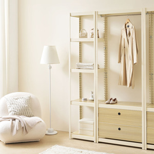 Monster Rack Storage Set Nueva opción Perchero Hall Tree Banco de almacenamiento de entrada, Aparador de acento de aspecto de madera Armario de madera barato - Product Image 4