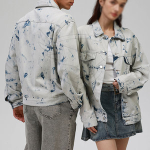 Ropa de invierno unisex, chaqueta vaquera informal, chaqueta vaquera unisex de color personalizado, chaqueta vaquera de moda - Product Image 5